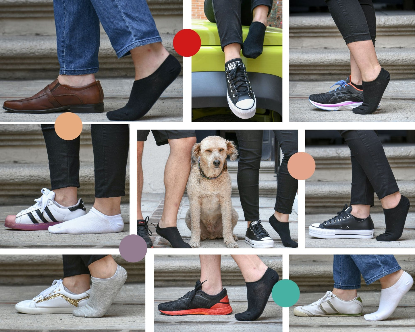 Non-slip invisible Short Socks/Tins