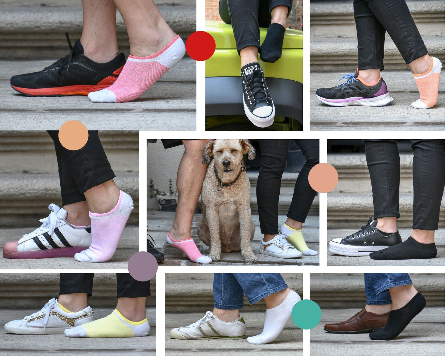 Non-slip invisible Short Socks/Tins