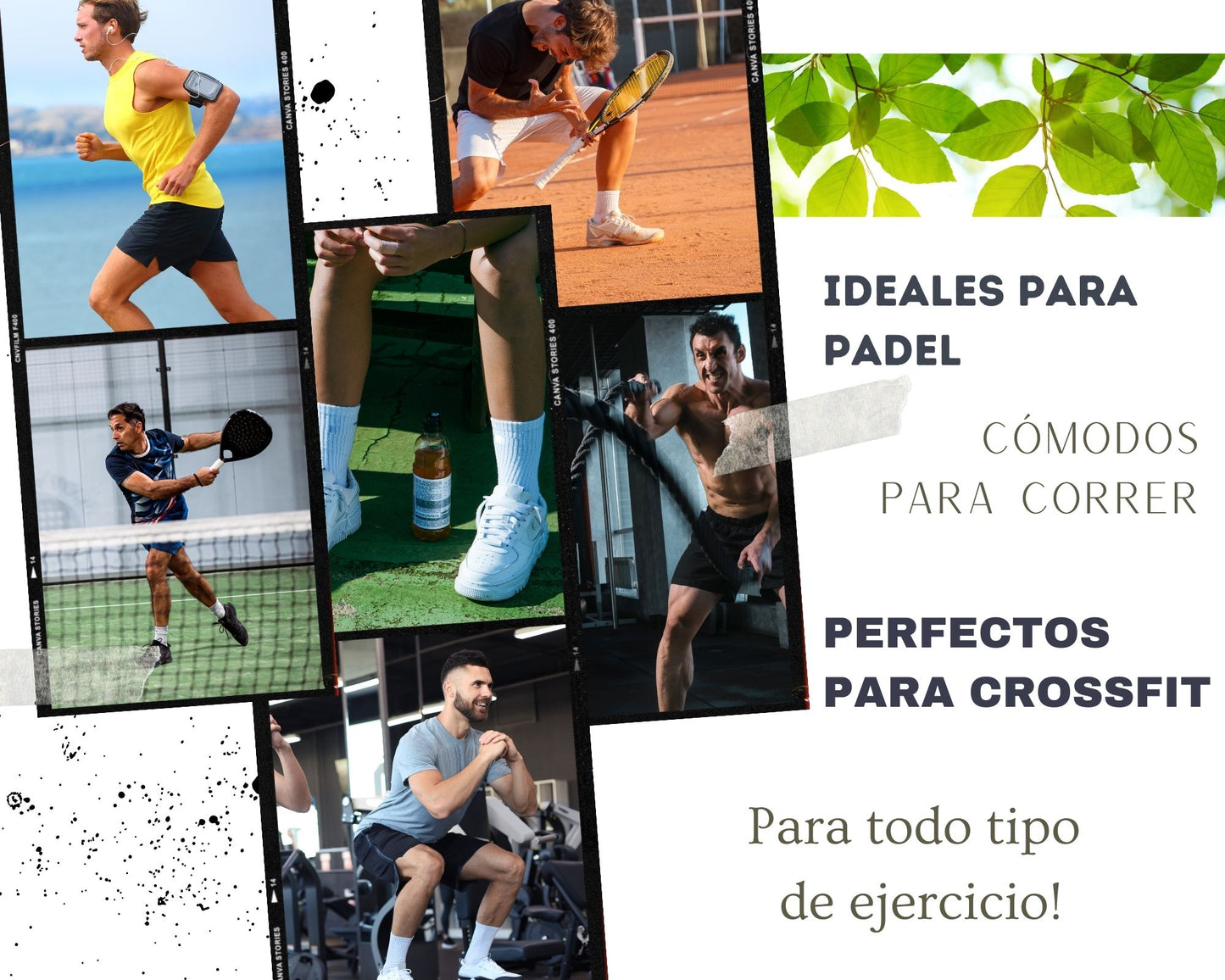 Men's sports socks, soft and comfortable ideal for exercising, does not keep sweat or bad odors