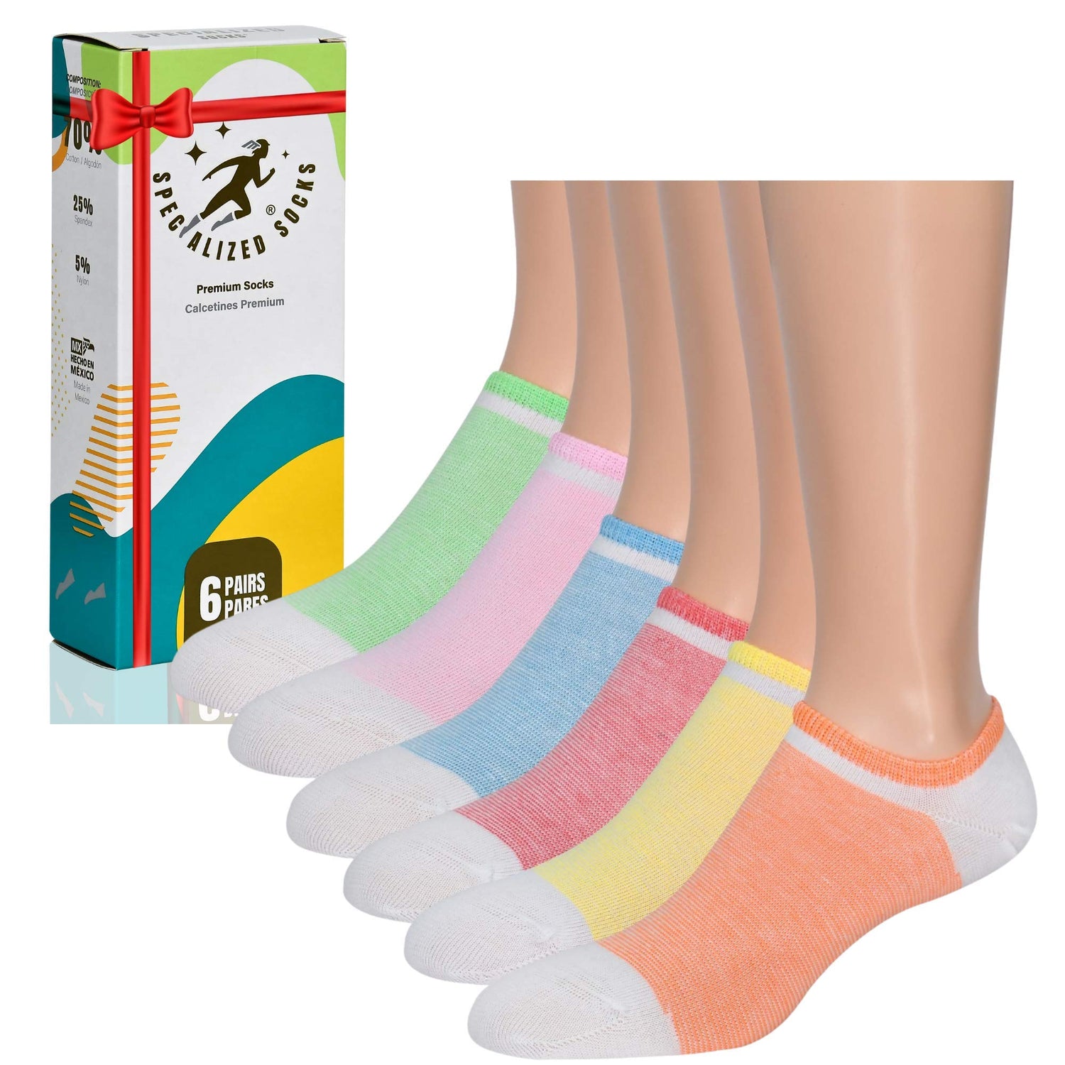 No show Short Socks/Anti-Slip Invisible Thongs