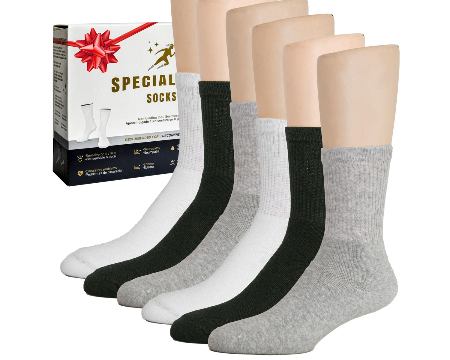 Men's and women's sports socks - Soft and comfortable ideal for exercising