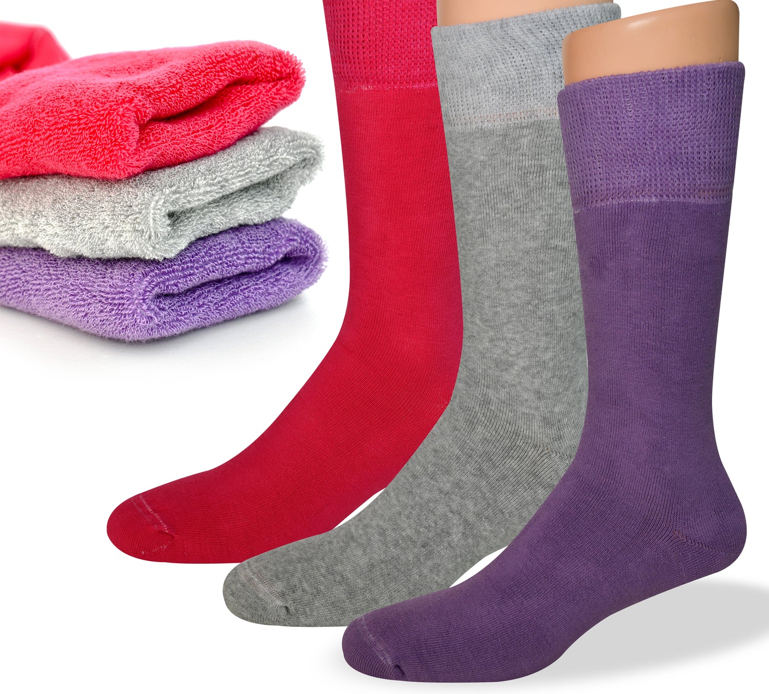 Thermal Socks Suitable for diabetics - Padded from the tip to the Top