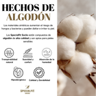Algodón premium utilizado en calcetines de vestir Specialfit Socks