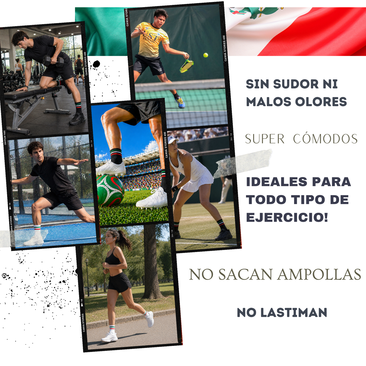 Calcetines Deportivos Blanco EDICIÓN ESPECIAL MUNDIAL