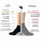Tin con colita| Anti Ampollas| algodón | 6 pares |SpecialFit Socks
