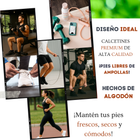 Tin con colita| Anti Ampollas| algodón | 6 pares |SpecialFit Socks