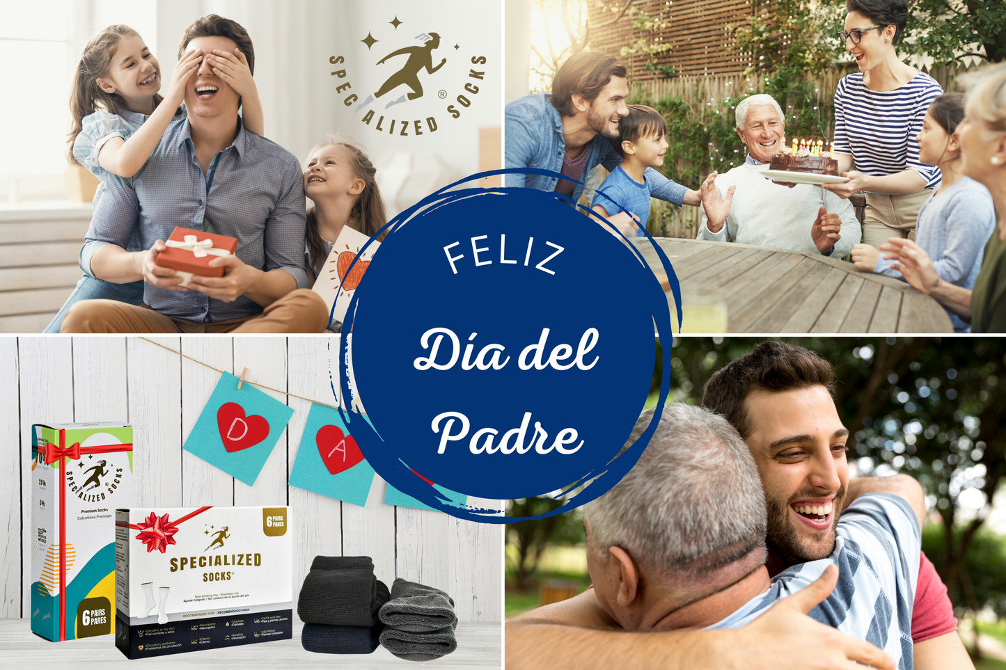 Calcetines para Hombre/Mujer aptos para diabéticos. Calidad Premium, Suaves y Cómodos
