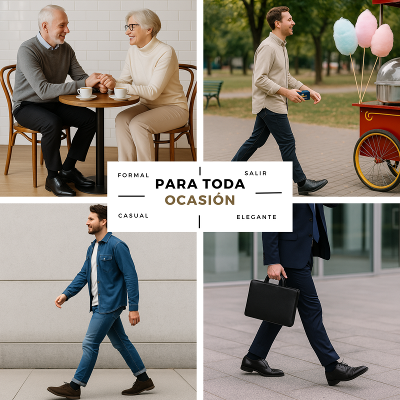 Calcetines de vestir negro XL sin costuras