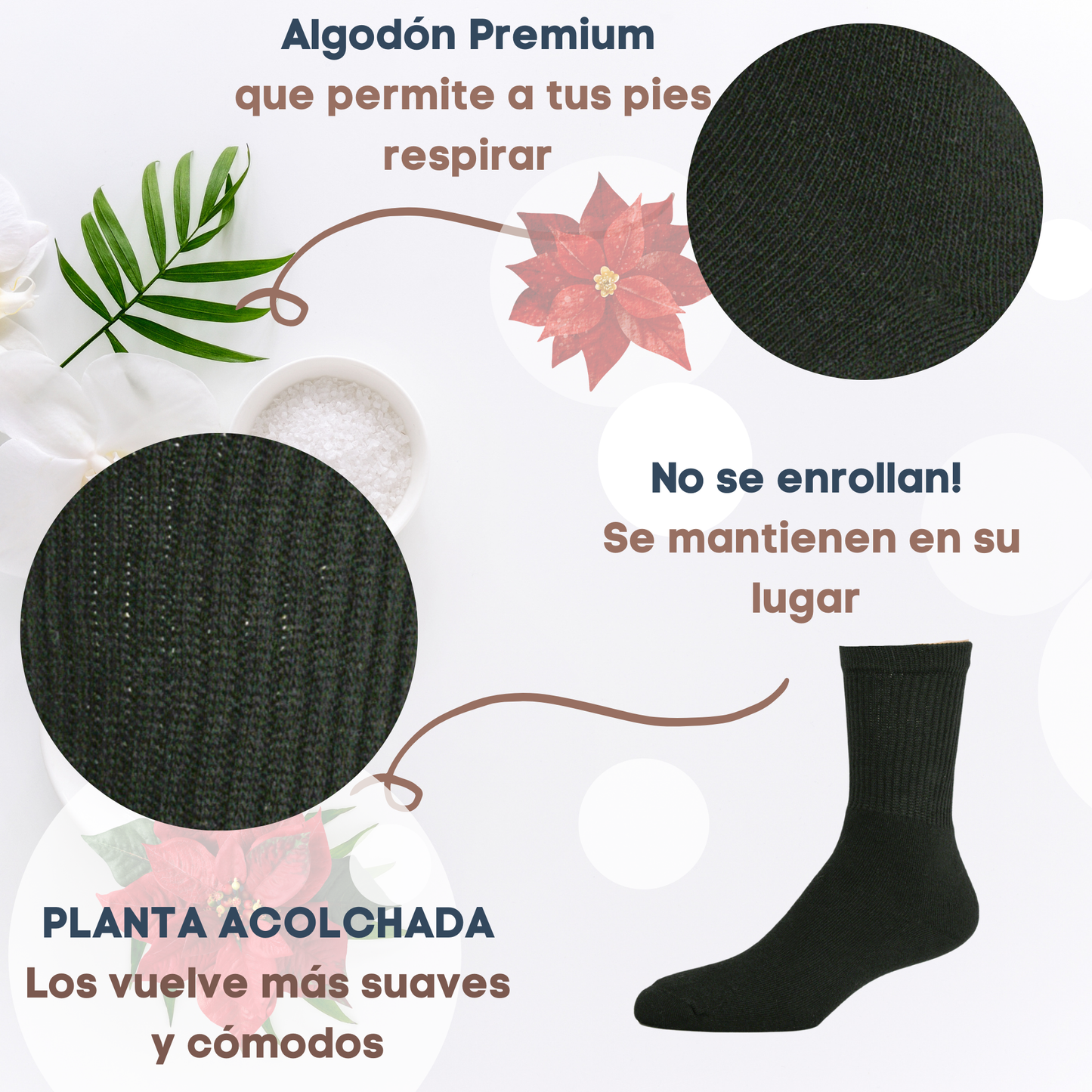 Men's sports socks, soft and comfortable ideal for exercising, does not keep sweat or bad odors