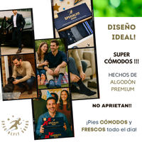 Calcetines de vestir suaves sin costuras