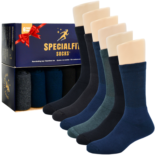 Socks for Men/Women suitable for diabetics, Plush Plant