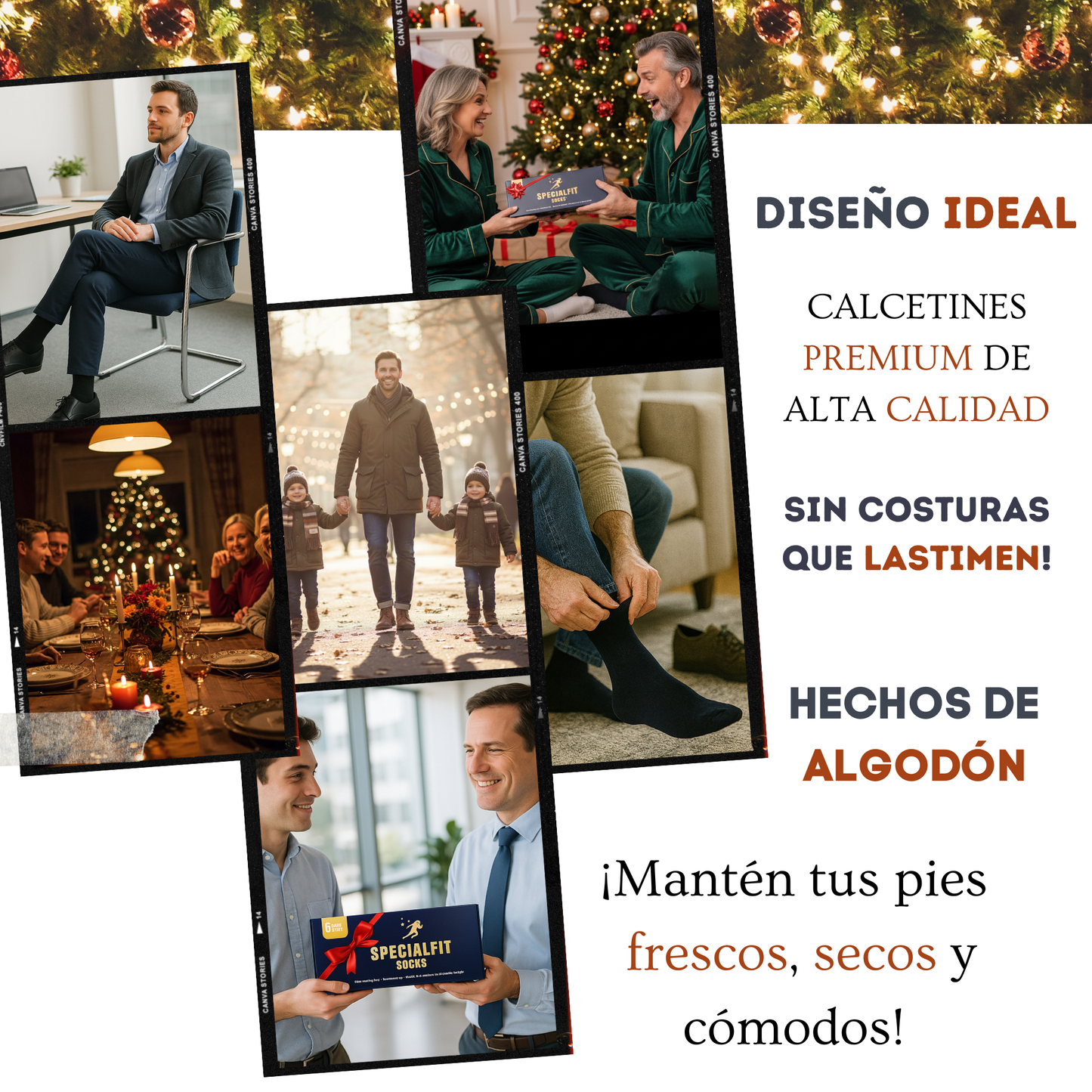 Socks for Men/Women suitable for diabetics, Plush Plant