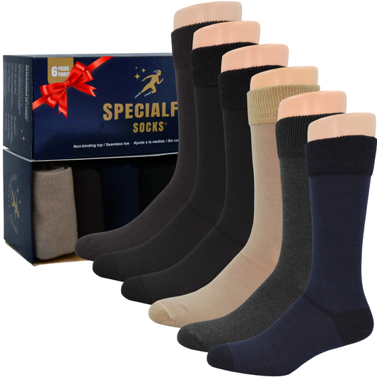 Men's socks suitable for diabetics. Premium Quality, Soft and Comfortable