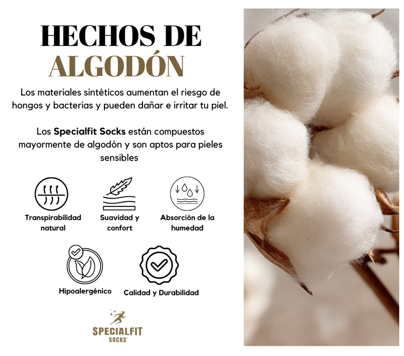 Calcetines 70% algodón