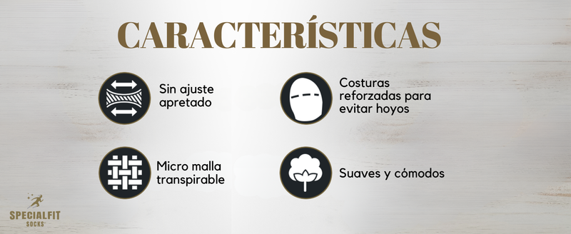 Calcetines sin costuras