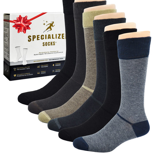 Calcetines para Hombre/Mujer aptos para diabéticos. Calidad Premium, Suaves y Cómodos