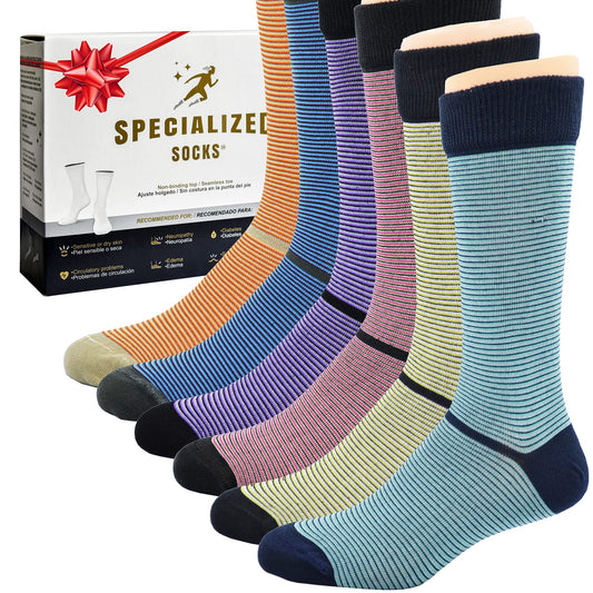 Calcetines para Hombre/Mujer aptos para diabéticos. Calidad Premium, Suaves y Cómodos