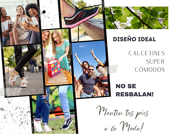 Calcetines Cortos/Tines invisibles antideslizantes