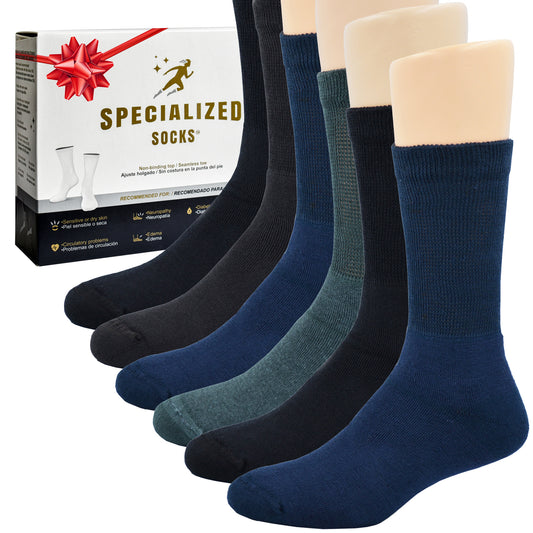 Socks for Men/Women suitable for diabetics, Plush Plant